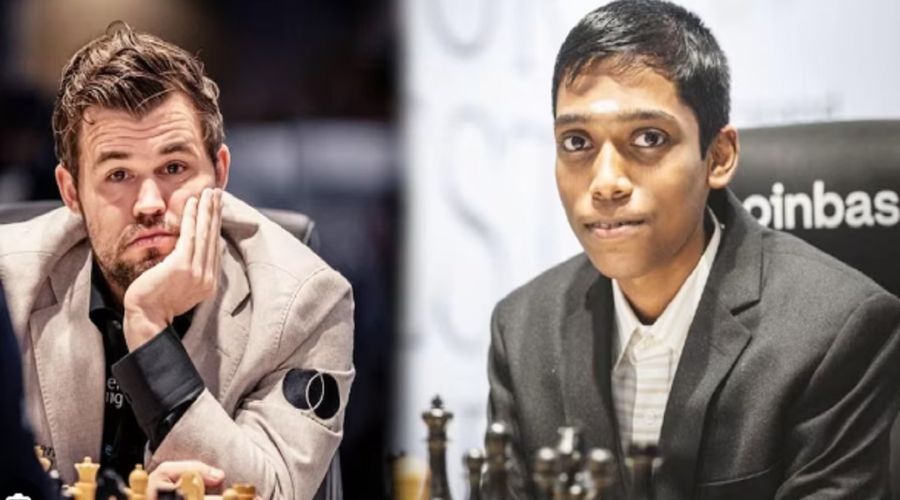 Magnus Carlsen Defeated R Praggnanandhaa | 24X7 Sportshub