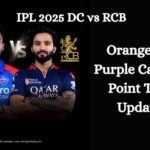 IPL 2025 DC vs RCB: Orange Cap, Purple Cap, and Point Table Updates