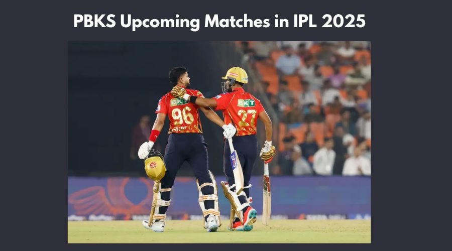 PBKS Upcoming Matches in IPL 2025